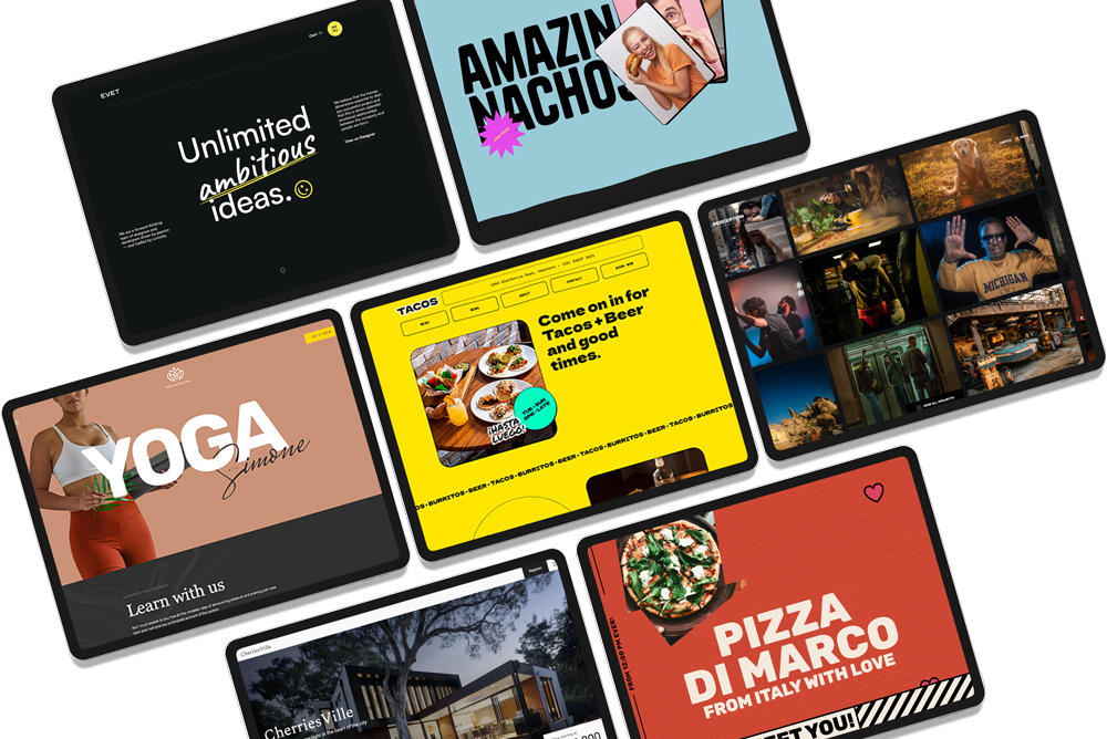 Design subscription service designs in tablet